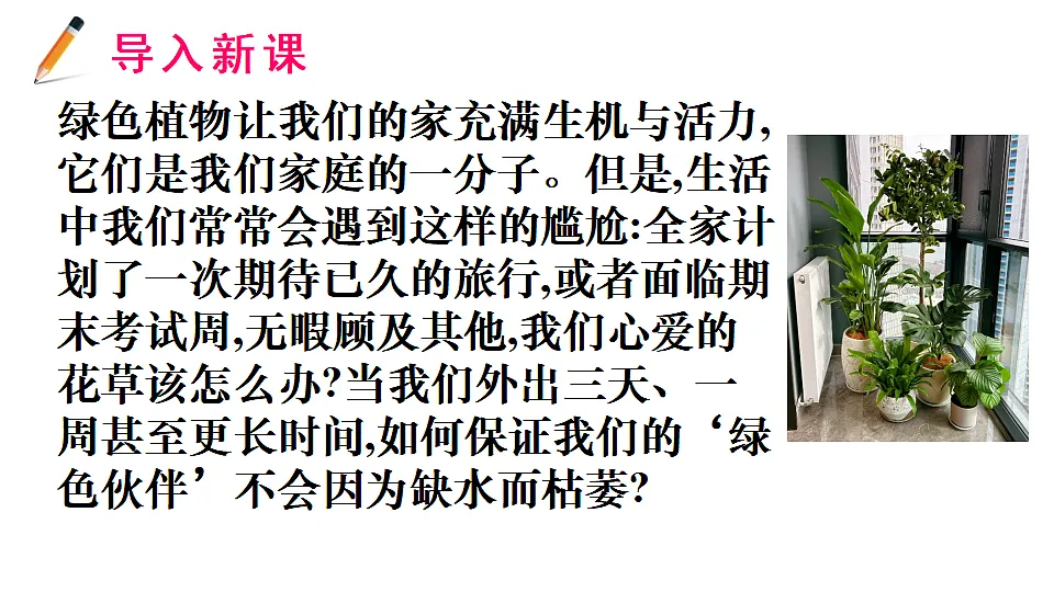跨学科实践 设计家庭养花自动浇水装置第2页
