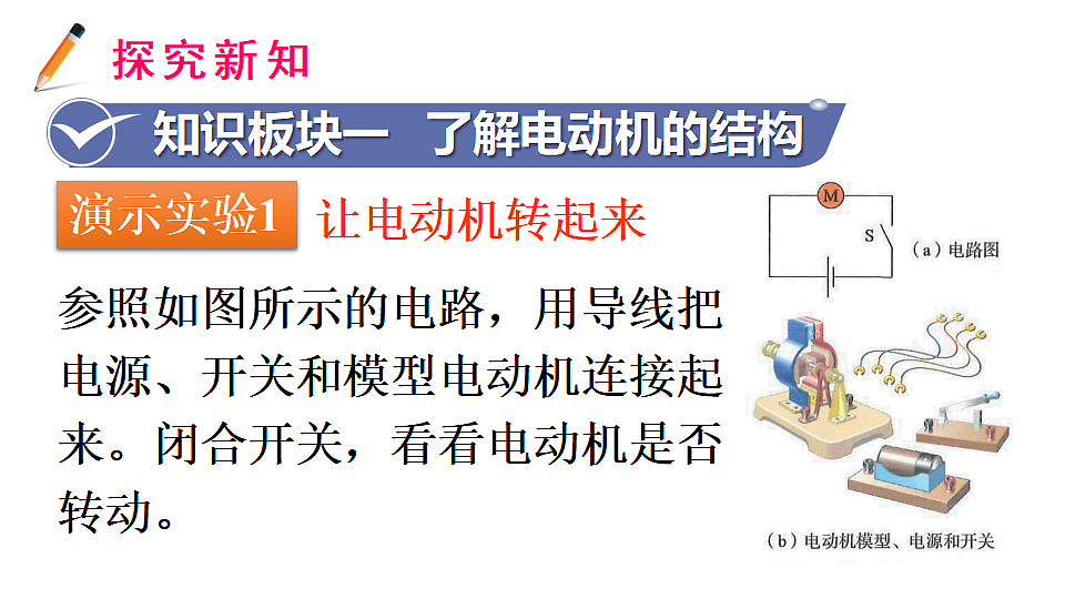 17.1 关于电动机转动的猜想 课件-2025-2026学年物理沪粤版九年级下册第3页