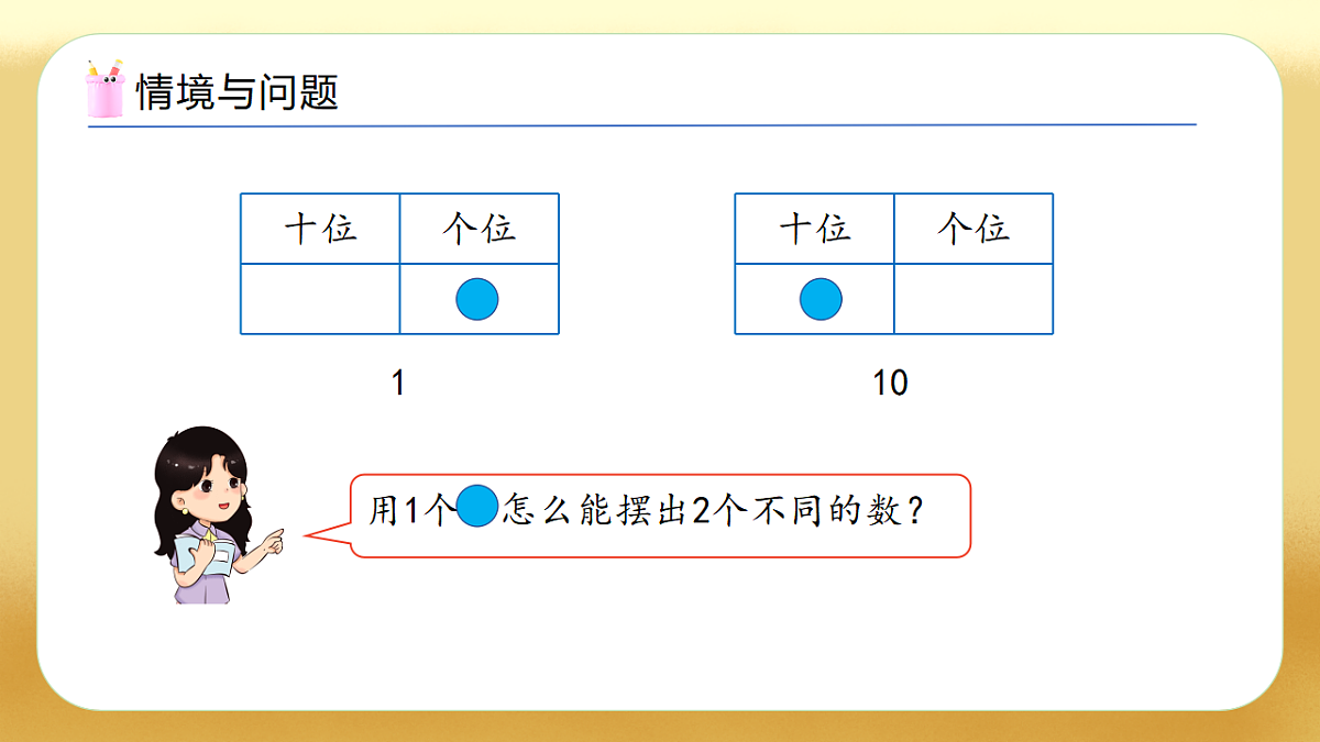 【备课无忧】人教版数学一年级下册-3.8 摆一摆,想一想(教学课件)第5页
