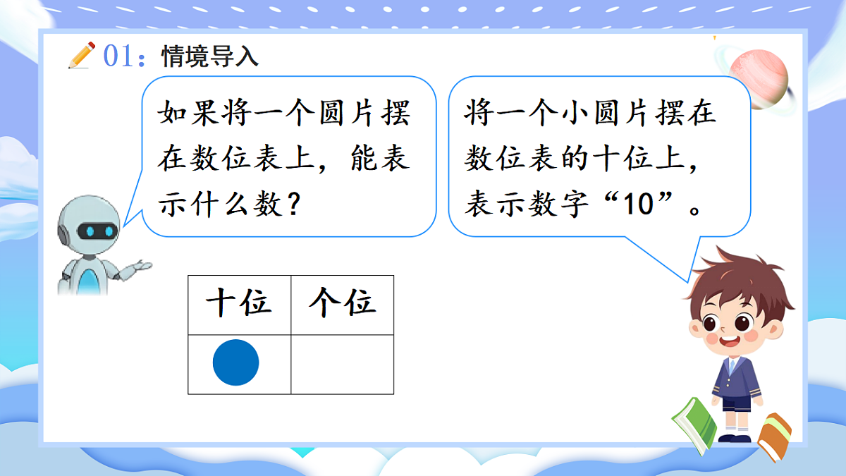 人教版小学数学一年级下册 第10课时《摆一摆,想一想》课件第6页