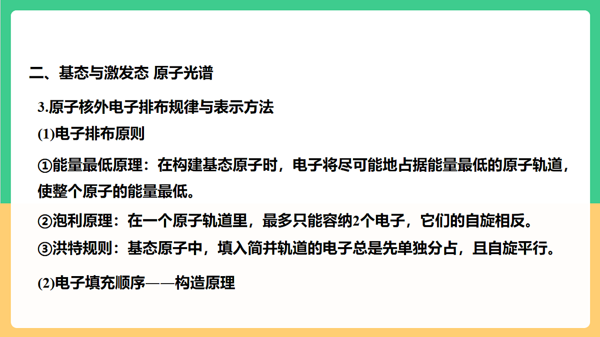 人教版(2019)高中化学选择必修第三册串讲1《物质结构与性质》课件第7页