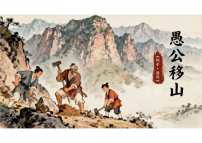 初中语文人教部编版（2024）八年级上册（2024）24 愚公移山《列子》教学ppt课件