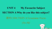 初中英语人教版（2024）七年级上册（2024）Unit 4 My Favourite Subject Section A评课ppt课件
