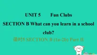 英语Unit 5 Fun Clubs Section B背景图课件ppt