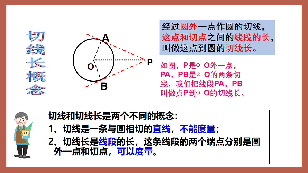 湘教版数学九年级下册2.5.3《切线长定理》(同步课件)第6页