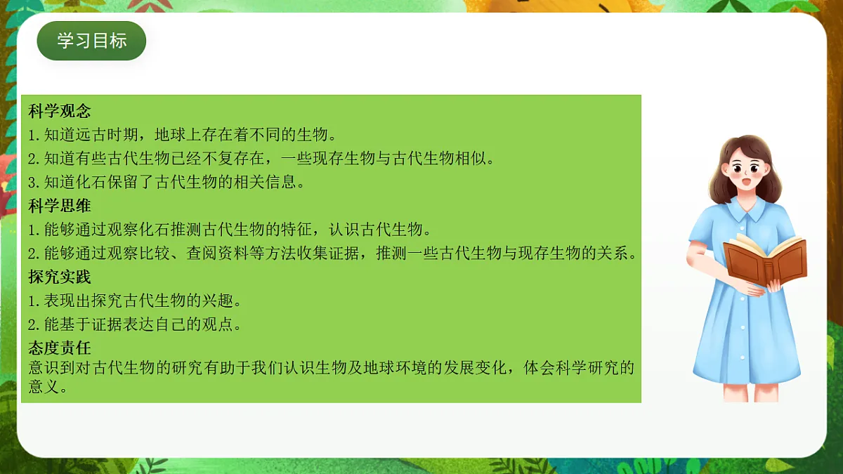 教科版(2017)科学六下2.6《古代生物的多样性》课件第2页
