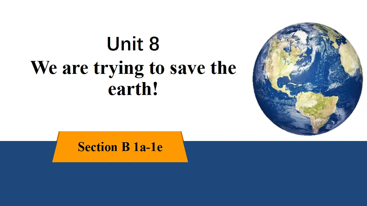 U8 Section B 1a-1e第1页