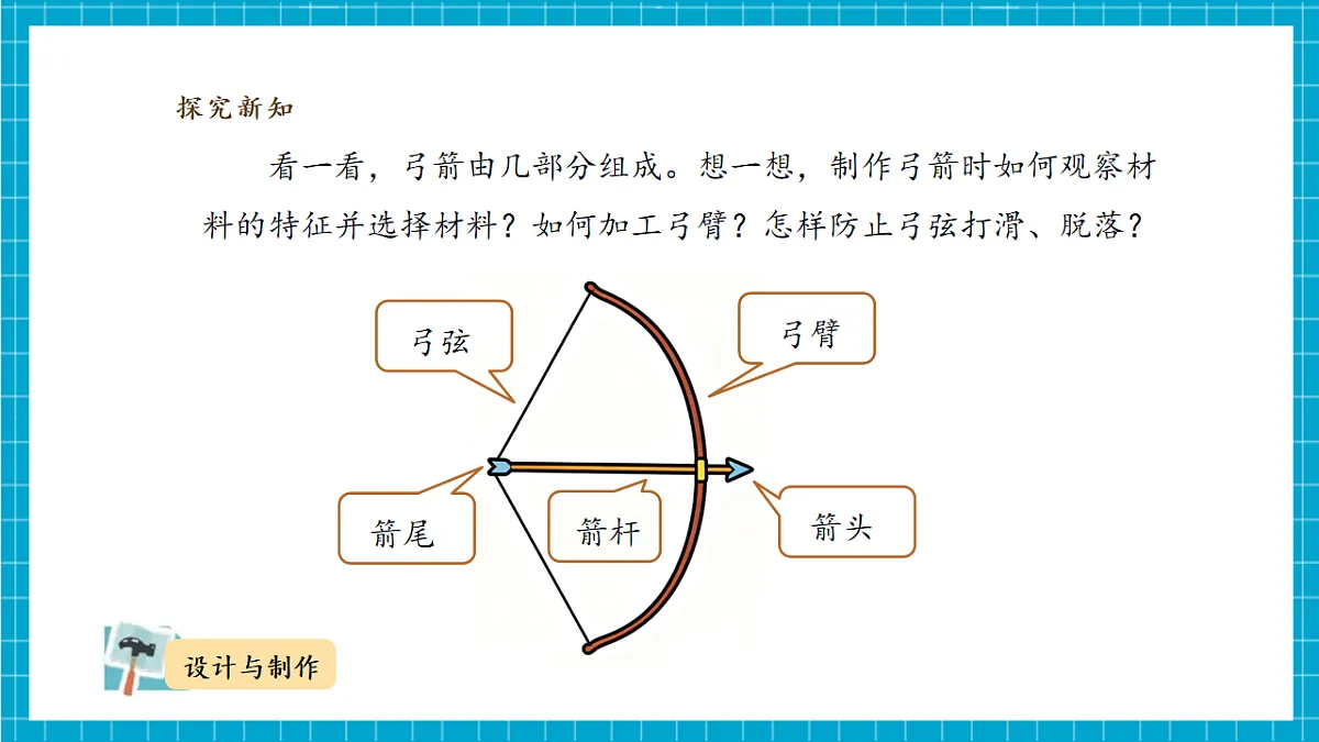 4.3《制作小弓箭》课时课件第5页