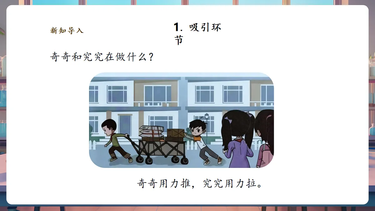 4.1《推力和拉力》课时课件第3页