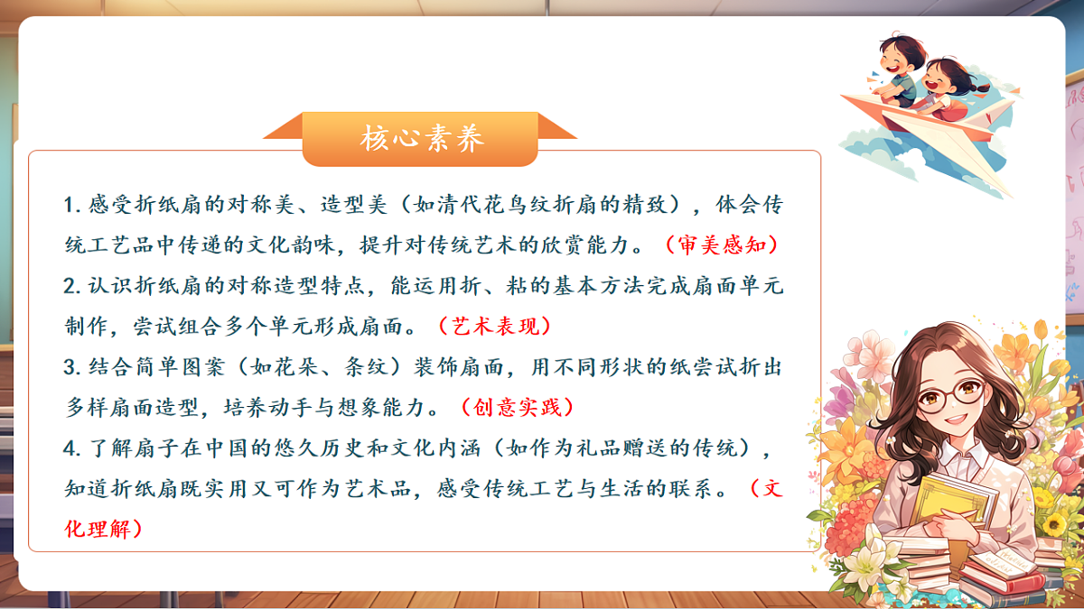 【浙教版】美术 二年级上册 第四单元 10 折纸扇 教学课件第2页