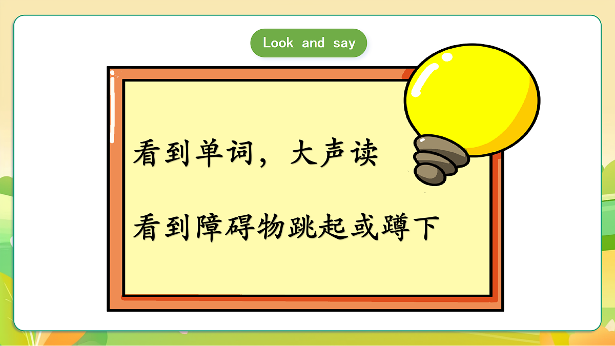 人教版(PEP)英语三下Unit2 My words and actions Part B read and write 课件第3页