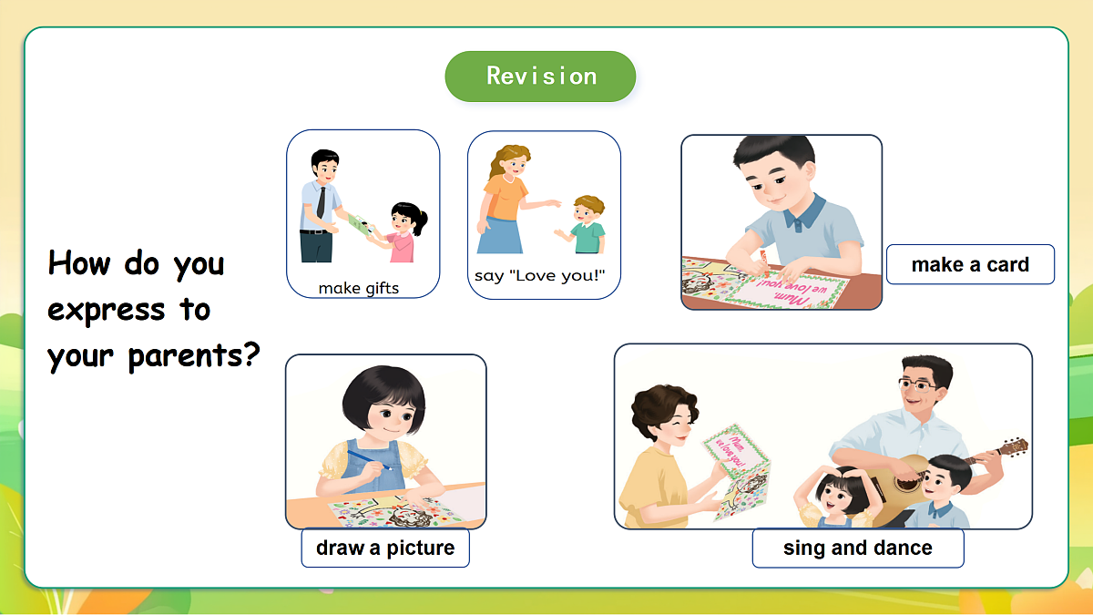 人教版(PEP)英语三下Unit2 My words and actions Part B read and write 课件第5页