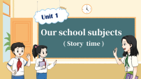 小学英语译林版（三起）（2024）四年级上册（2024）Unit 1 Our school subjects教案配套课件ppt