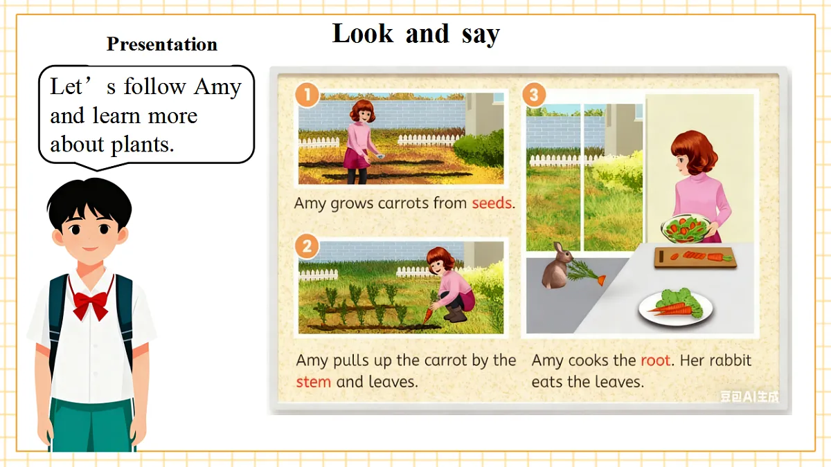 Unit 5 第5课时 Part B Let’s learn&Look, write and say(教学课件)英语人教PEP版五年级上册(新教材)第6页