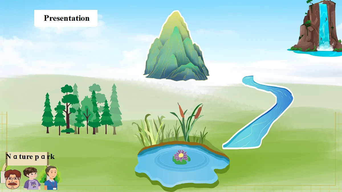 Unit 6 第2课时 Part A Let’s learn &Design a nature park(教学课件)英语人教PEP版五年级上册(新教材第7页