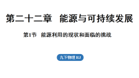 人教版(2024)九年级全册(2024)第二十二章 能源与可持续发展第1节 能源利用的现状和面临的挑战图文ppt课件