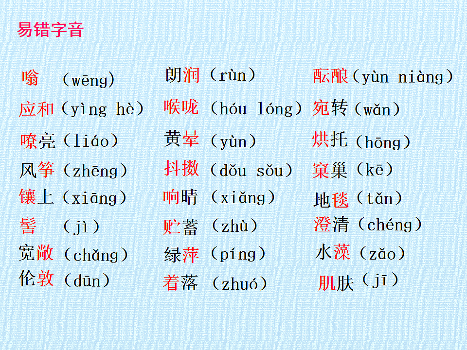 部编版七年级语文上册第一单元【复习课件】PPT第2页