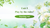 初中英语外研版（2024）八年级上册（2024）Starting out课文配套ppt课件