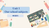 英语译林版(三起)(2024)Unit 1 Our school subjects复习课件ppt