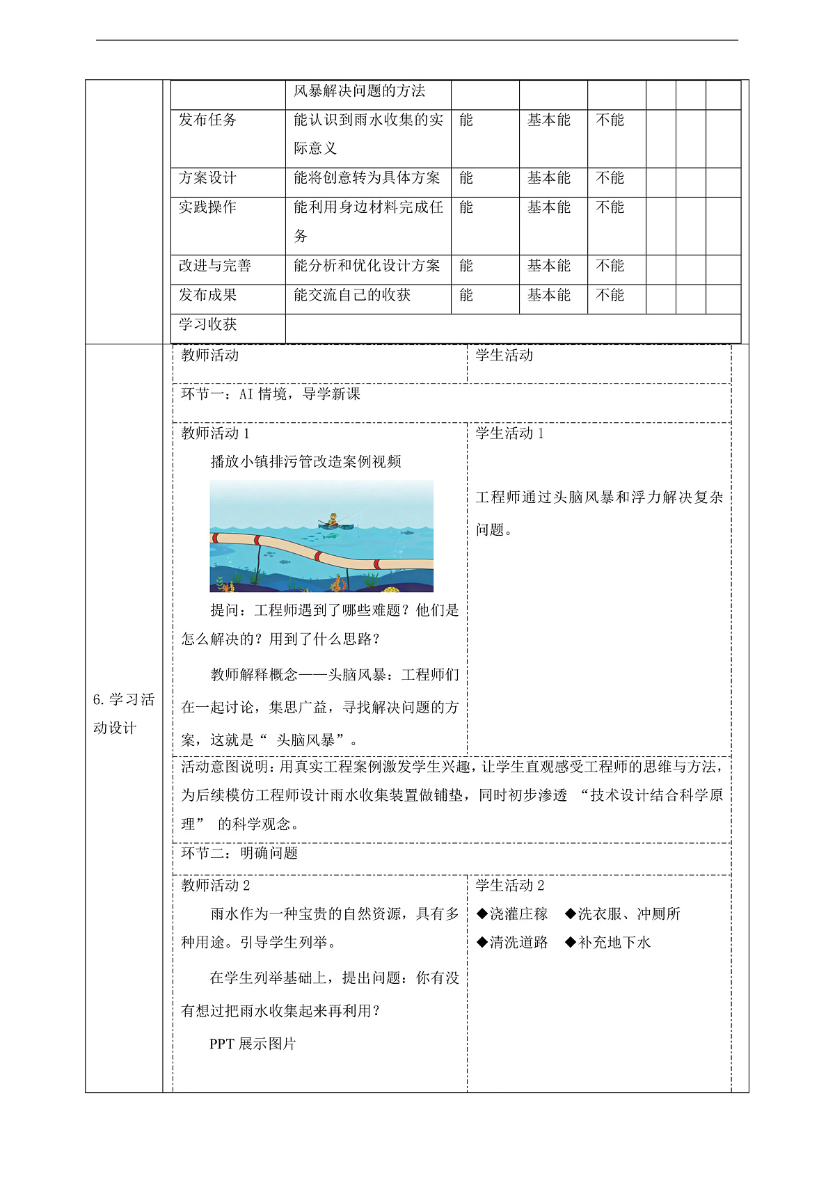 专项学习《像工程师那样》课时教案第2页