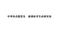 初中化学新人教版九年级下册 中考热点题型五 新课标学生必做实验 作业课件（点击显示答案）（2026春）