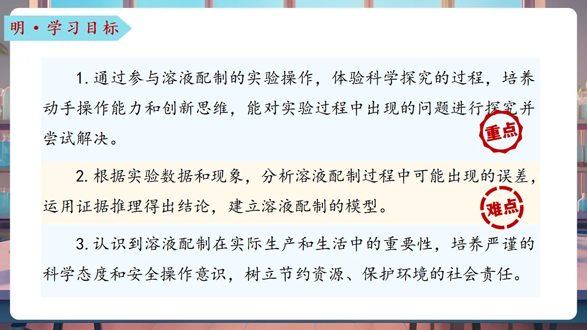 第三节 物质在水中的溶解 第4课时(教学课件)第3页