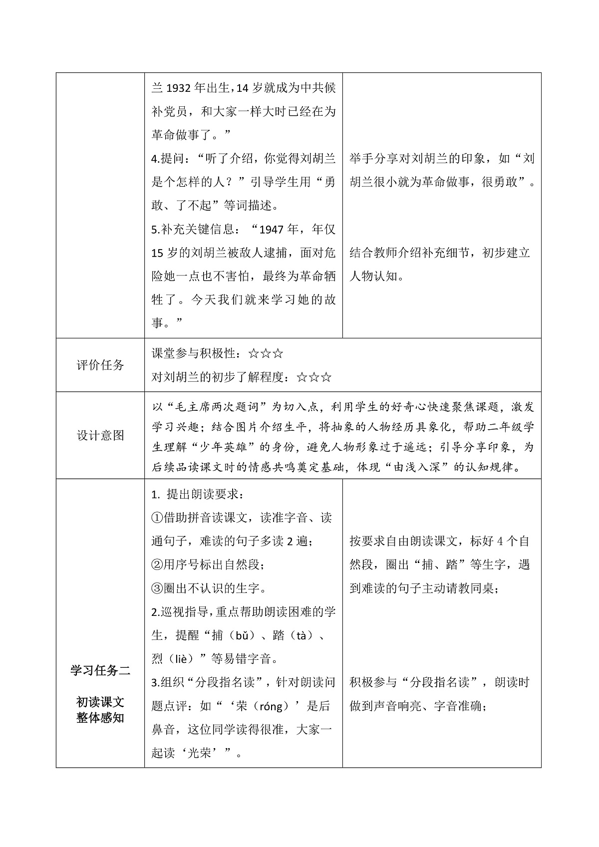 17 刘胡兰(教学设计)第3页
