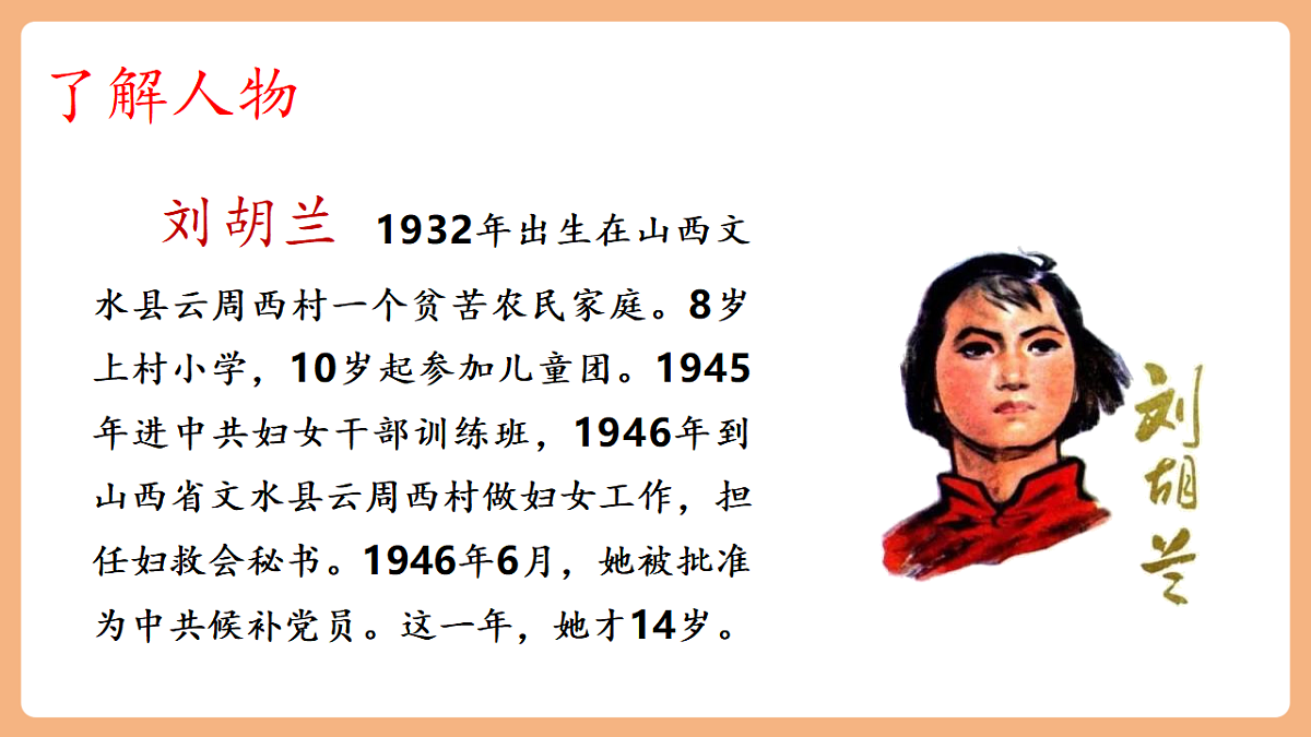 17 刘胡兰(教学课件)第4页