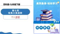 初中数学苏科版(2024)九年级下册正切教学ppt课件