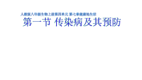 初中人教版（2024）第一节 传染病及其预防教案配套ppt课件