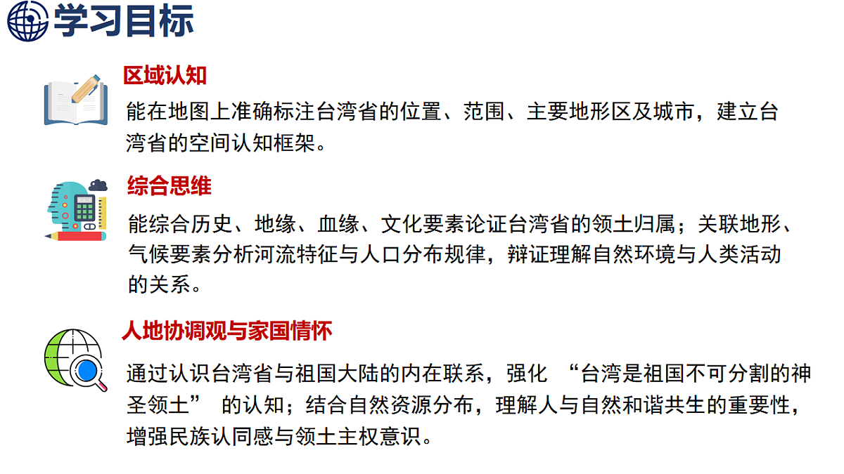 8.4 祖国的神圣领土——台湾省 第1课时 不可分割的神圣领土 美丽富饶的宝岛第2页