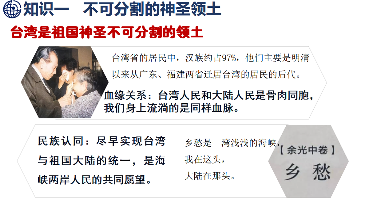 8.4 祖国的神圣领土——台湾省 第1课时 不可分割的神圣领土 美丽富饶的宝岛第5页