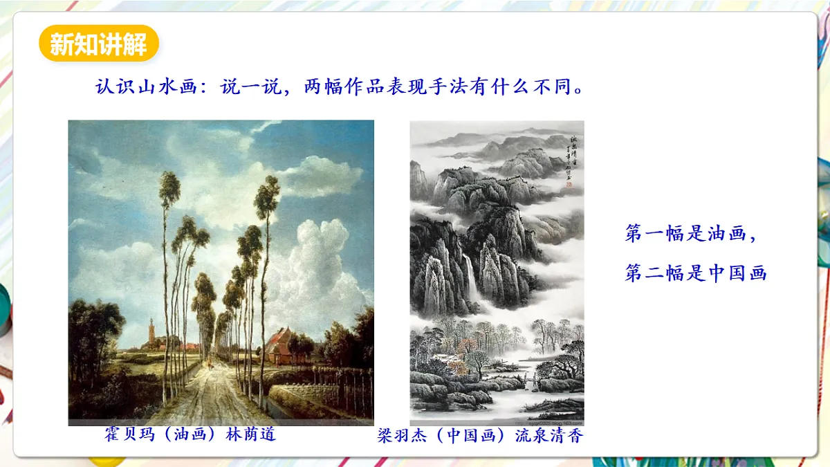 人美版美术五下第十五课 山水画 课件第6页