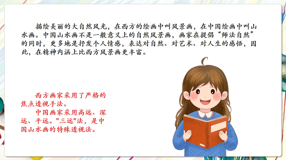 人美版美术五下第十五课 山水画 课件第7页