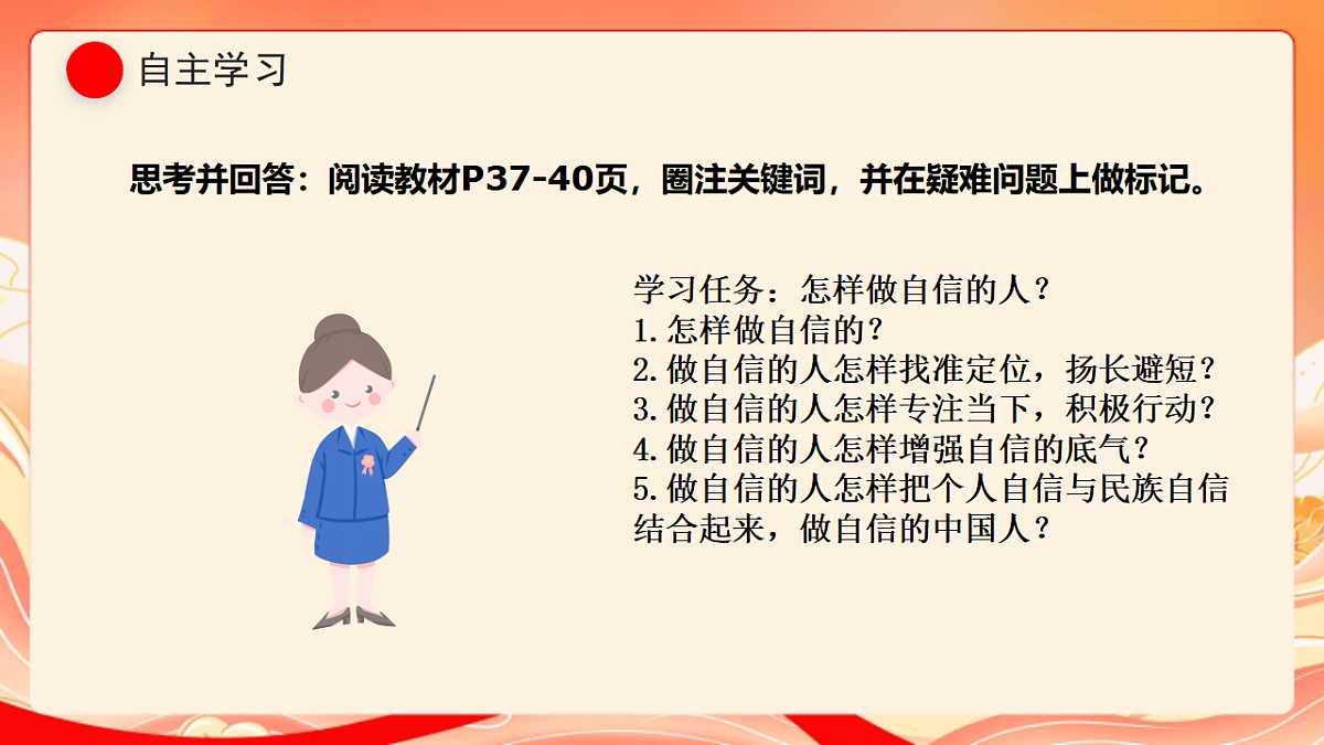 人教部编版道法七下 4.2《做自信的人》课件第4页