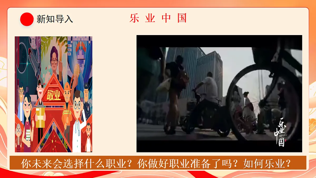 人教部编版道法九下 6.2《多彩的职业》课件第2页