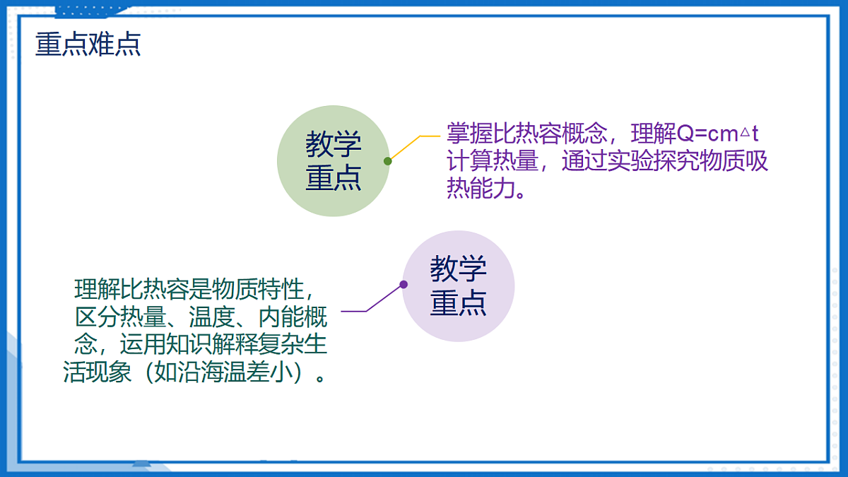 13.1 热量 比热容 — 初中物理九年级全一册 同步教学课件(人教版2024)第3页