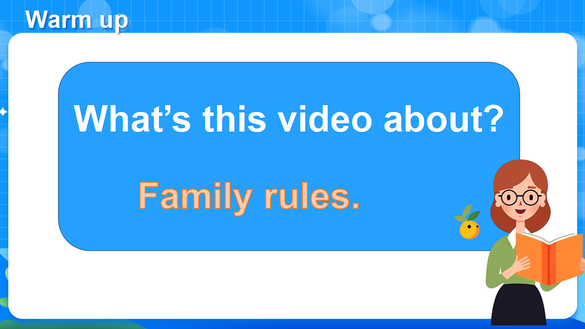 (新课标新教材)人教PEP四年级下册英语Unit 2 Family rules A Let's talk & Think and say教学PPT第5页