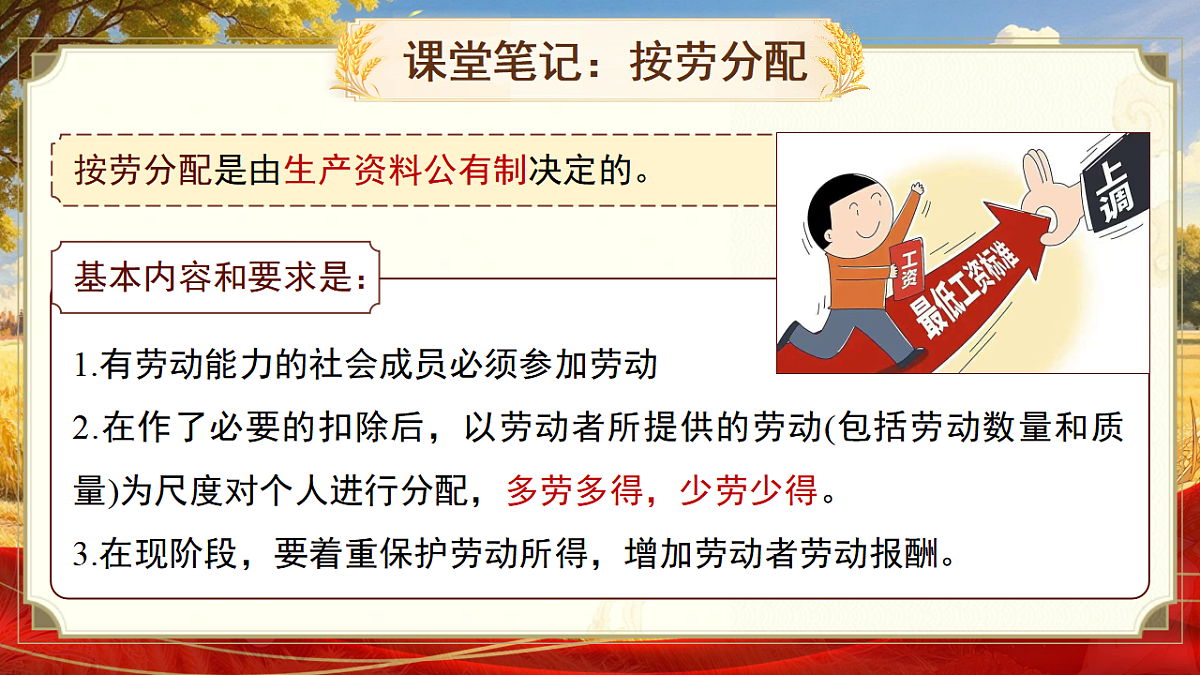 6.2《按劳分配为主体、多种分配方式并存》教学课件第7页