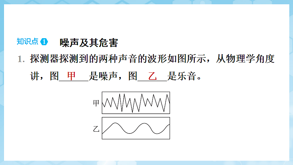 沪科版物理八年级全册第二章第四节《噪声控制与健康生活》 教学课件第4页