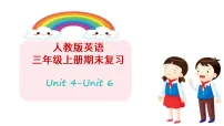 期末综合复习Unit4-6（课件）-2025-2026学年英语三年级上册人教（2024新版）