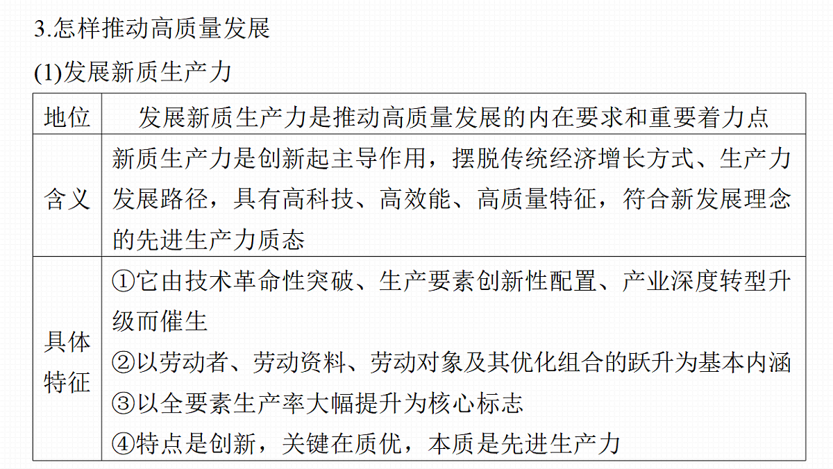 高考政治一轮复习课件-推动高质量发展第5页