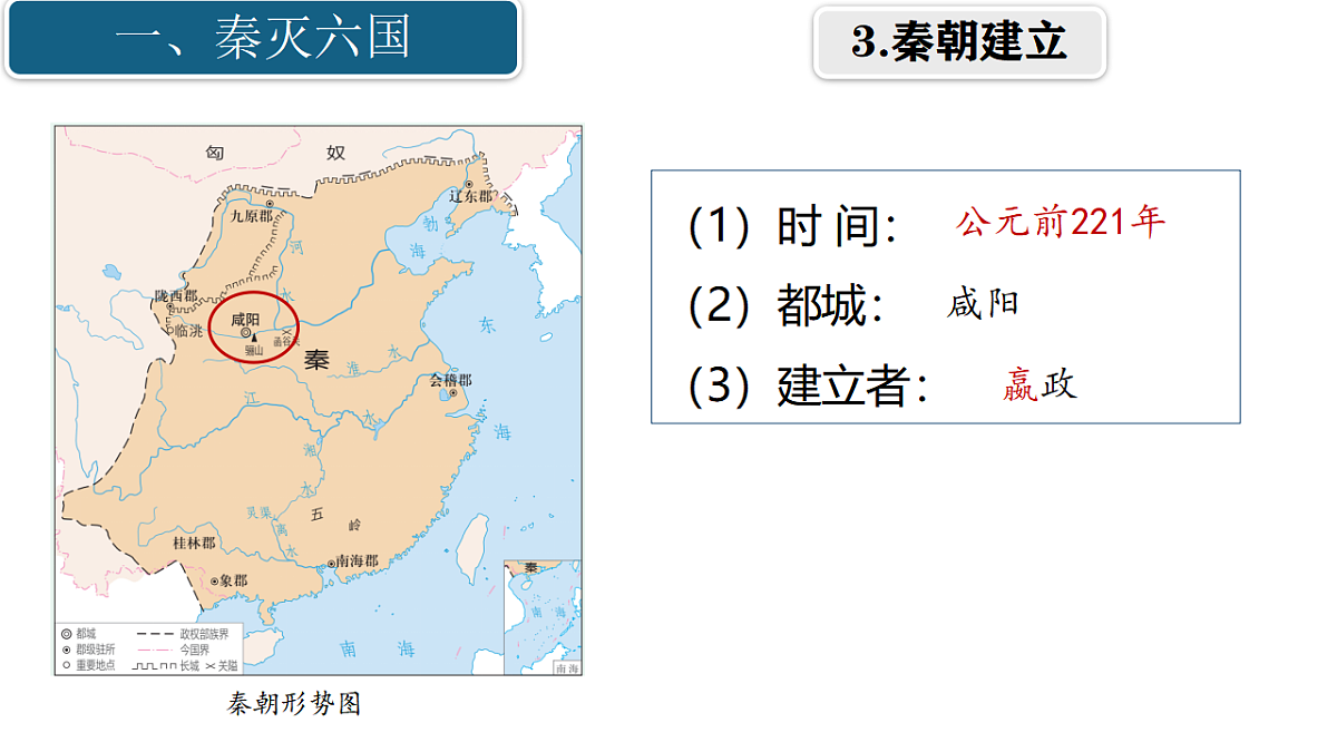 人教版初中历史七年级上册(2024)第9课 秦统一中国 课件第8页