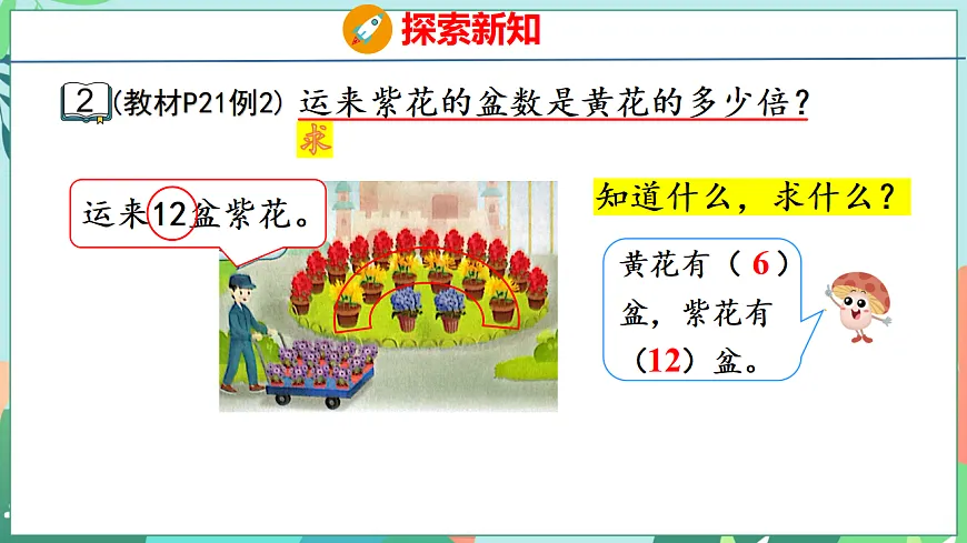 26春苏教版二年级下册数学2.2 求一个数是另一个数的几倍 课件第5页