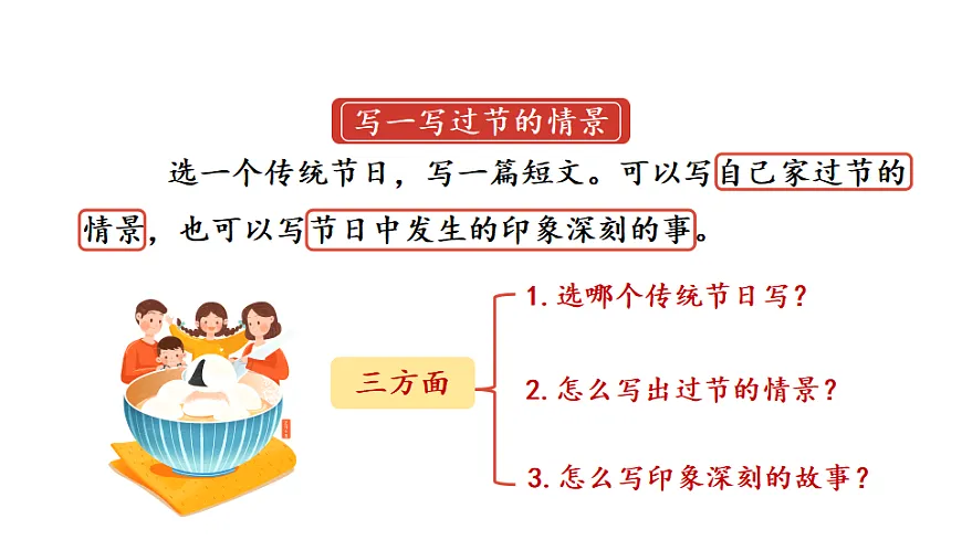 第四单元专题学习活动:中华传统节日 课件2025-2026学年度统编版语文三年级下册第4页