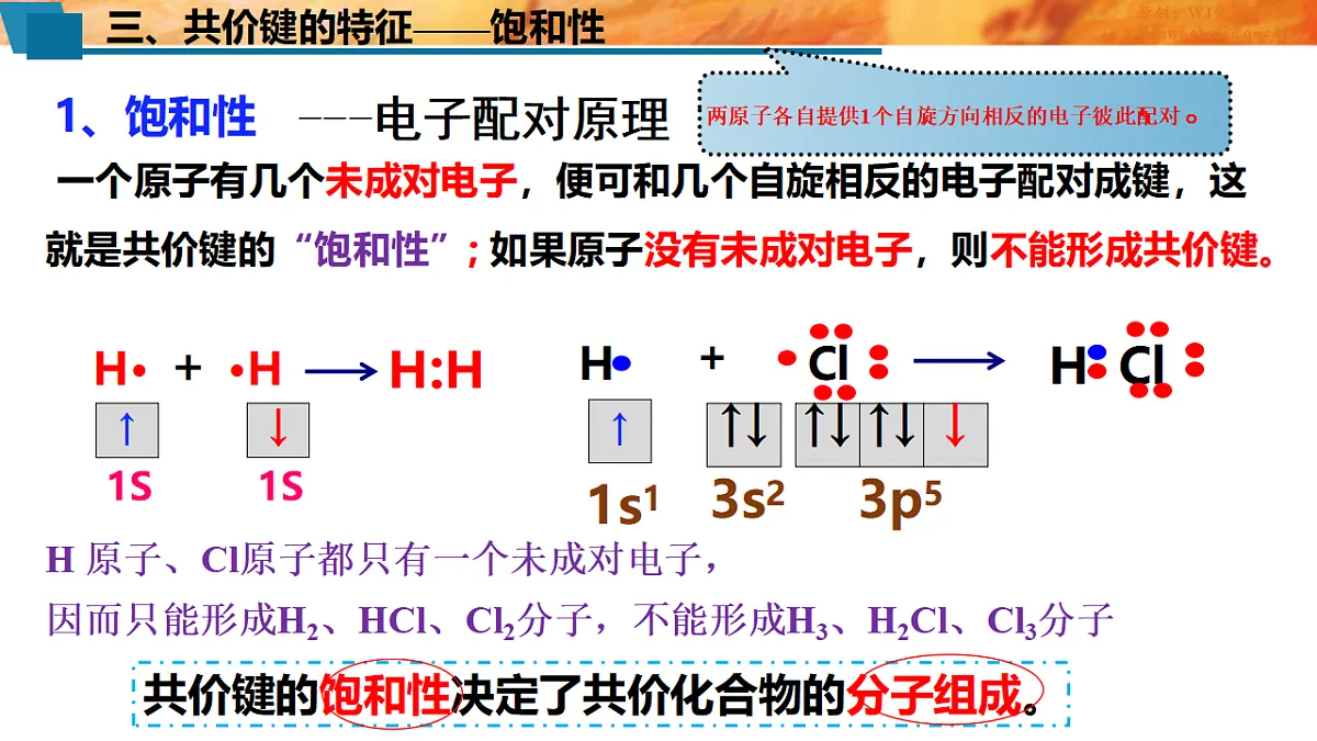 2025-2026年高二化学人教版(2019)选择性必修2 课件 第二章 第一节共价键第一课时第6页