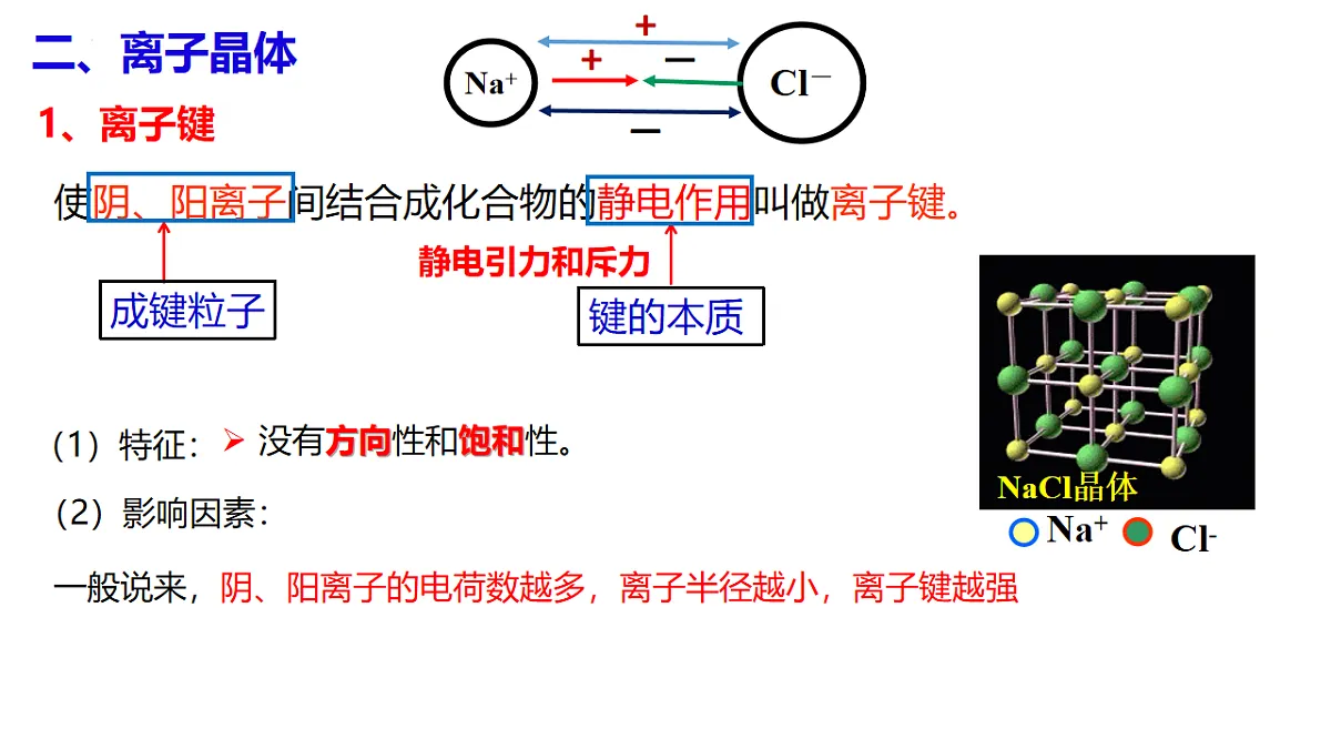 2025-2026年高二化学人教版(2019)选择性必修2 课件 第三章 第三节金属晶体和离子晶体第二课时第5页