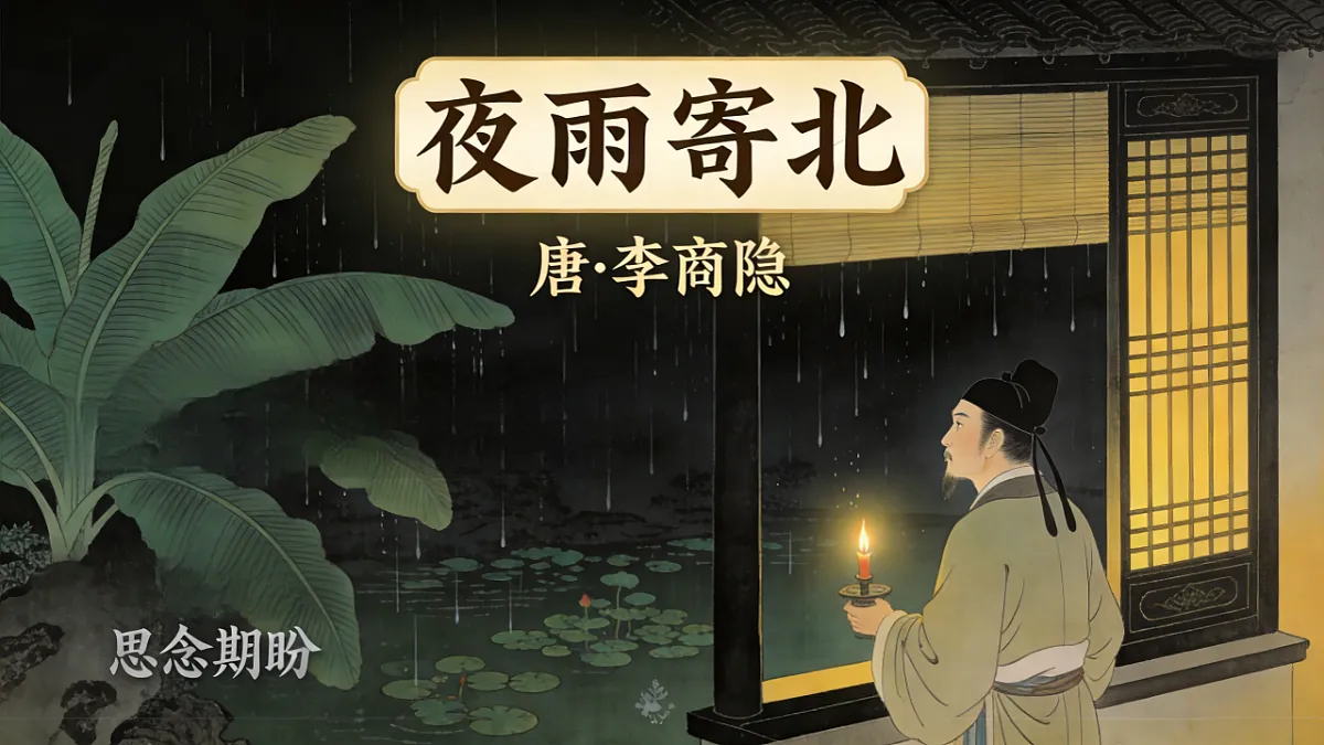第六单元课外古诗词诵读《夜雨寄北》课件统编版语文七年级上册第1页