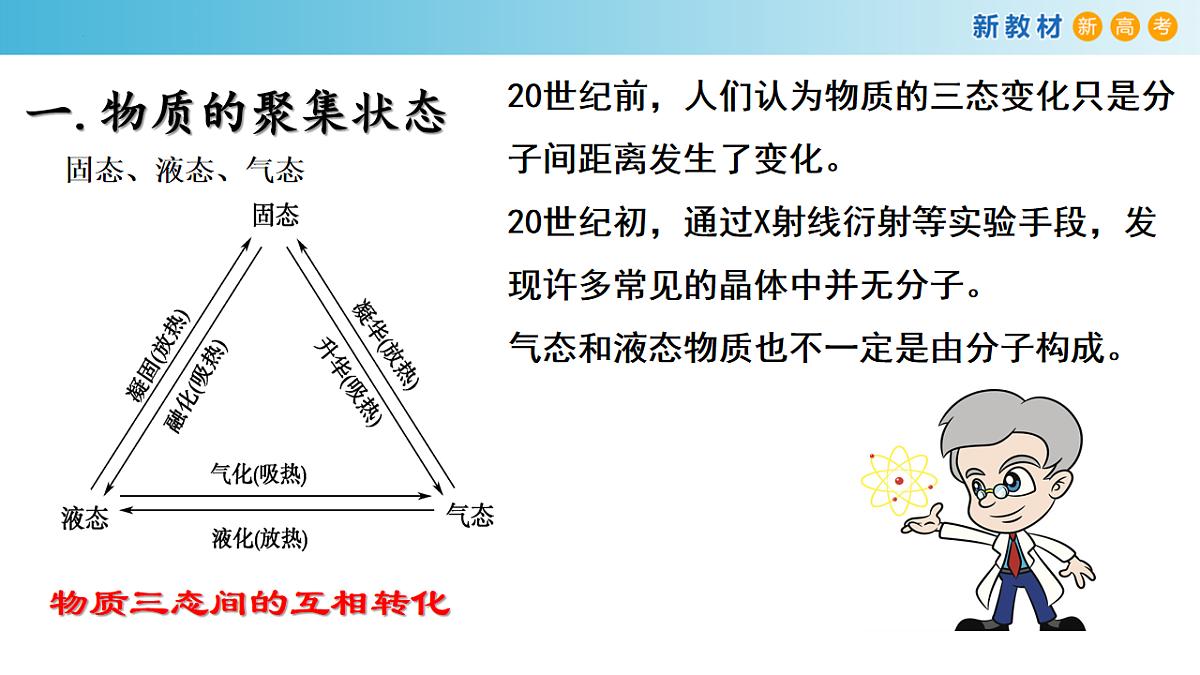 2025-2026年高二化学人教版(2019)选择性必修2 课件 第三章 第一节物质的积聚状态与晶体的常识第一课时第4页