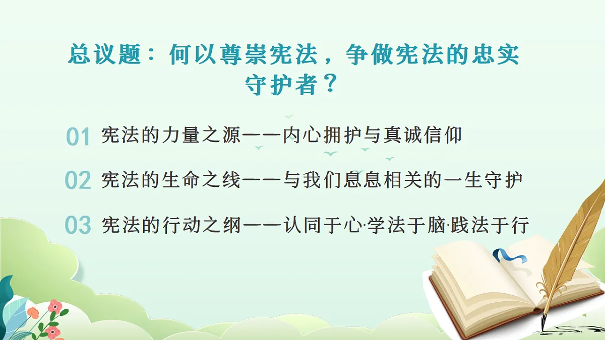 2.2 尊崇宪法 同步课件 2025-2026学年统编版道德与法治八年级下册第3页